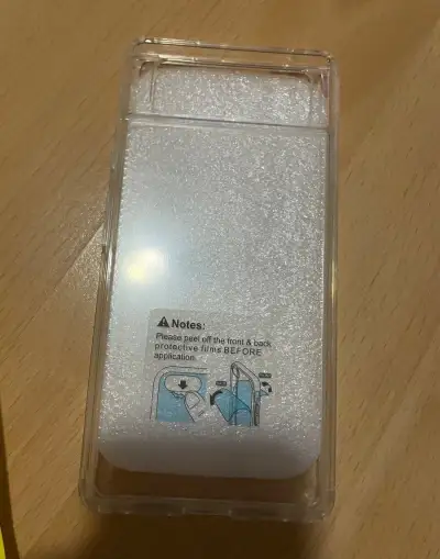Nový priesvitný kryt na Google Pixel 6 oblý okraj kamery