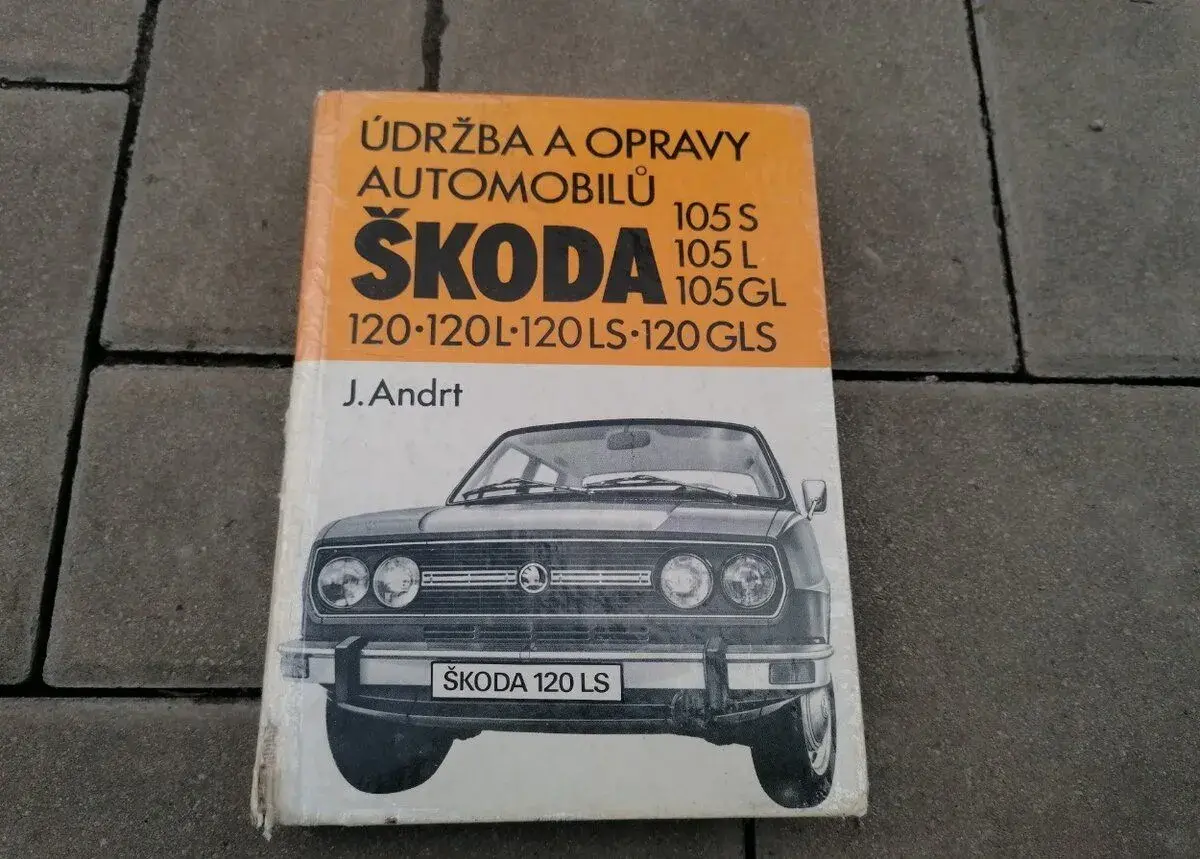 Kniha údržba a opravy Škoda 105, 120