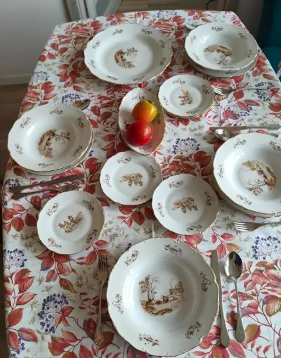 Obedova súprava porcelan