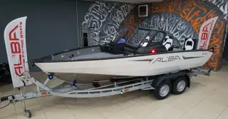 Špičkový rybársky hliníkový čln ALBA 570