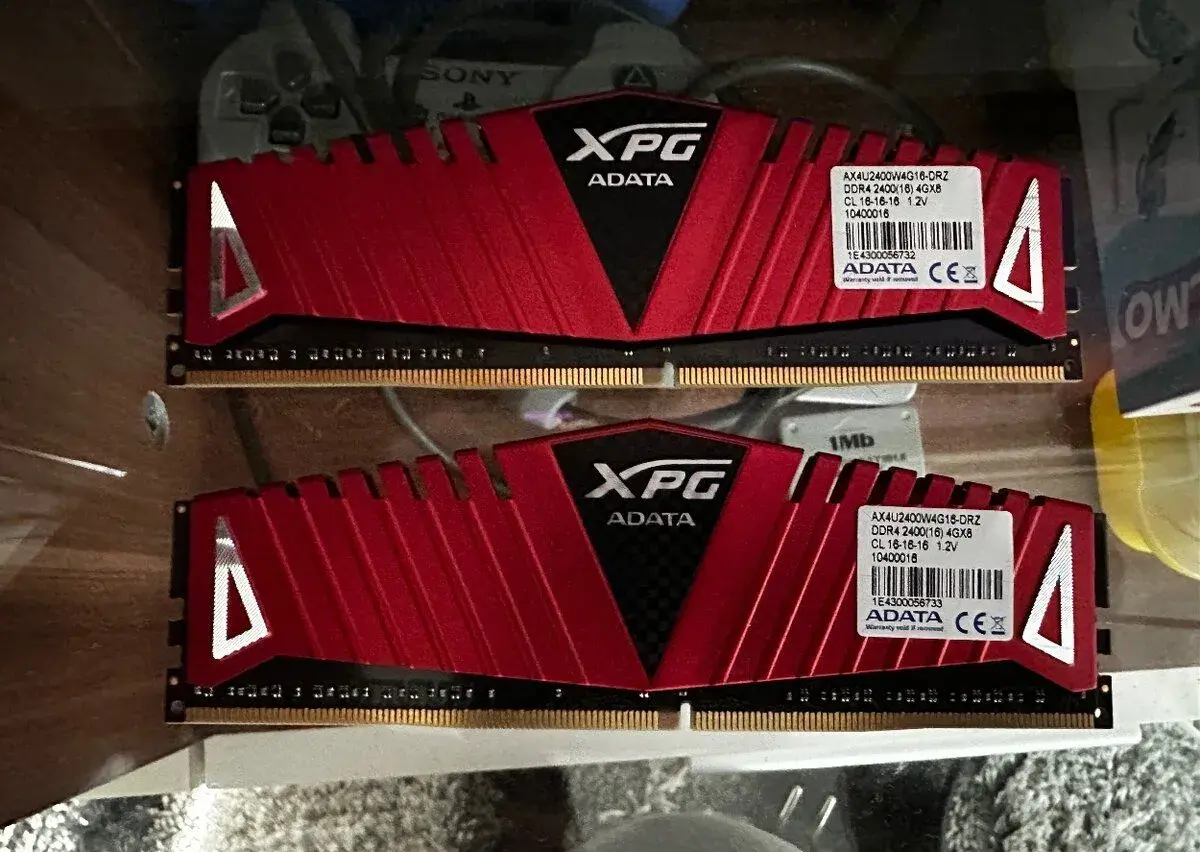 Pamäť RAM ADATA XPG Z1 DDR4 8GB (2x4GB) 2400MHz CL16