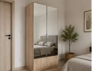 Skriňa so zrkadlom – moderný dizajn