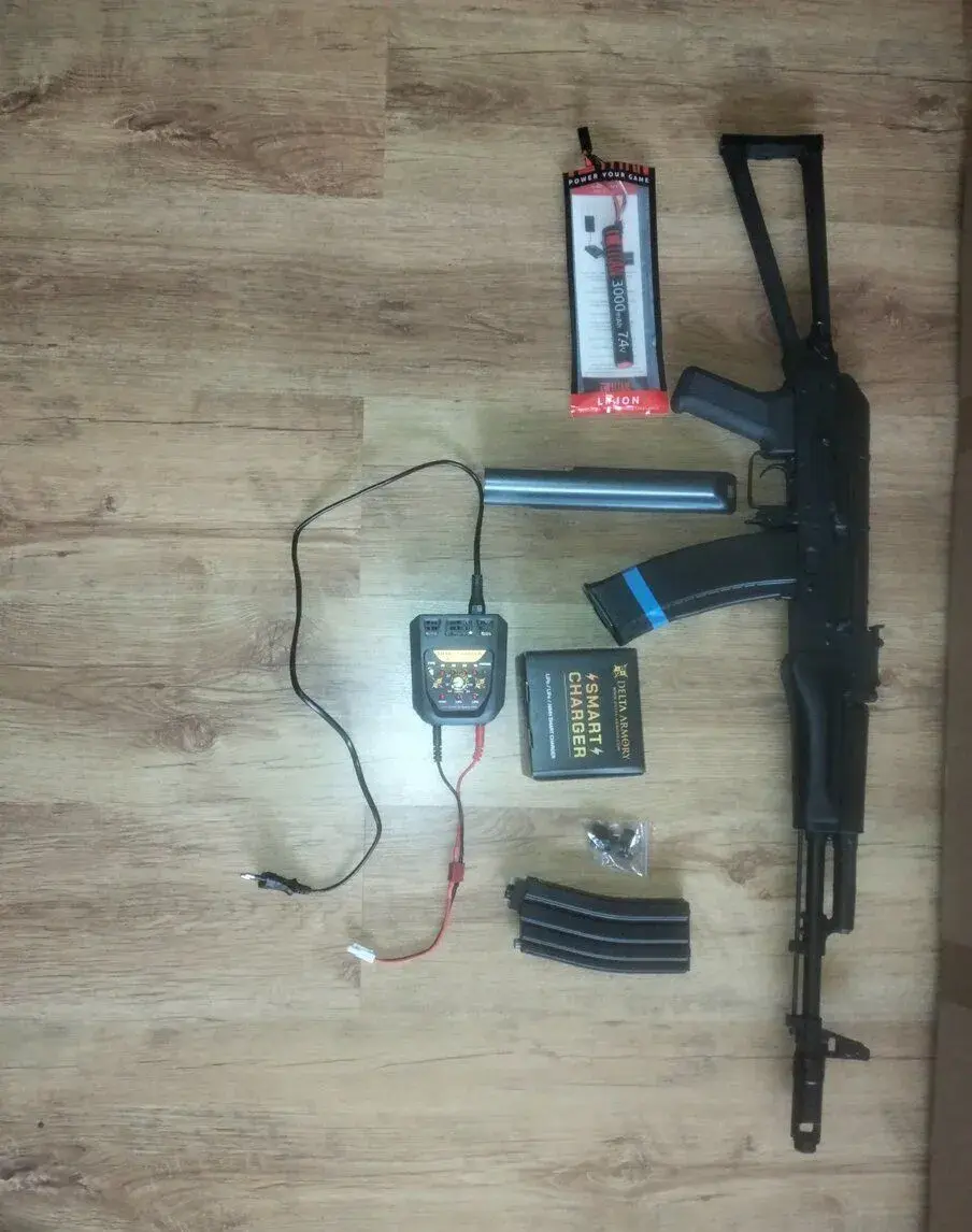 AK-74 kovový gearbox V3
