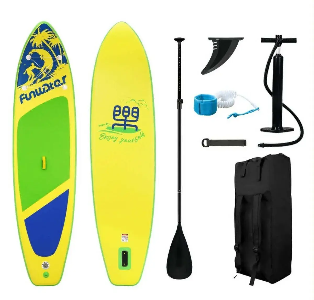 Paddleboard žltý veľký