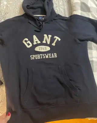 GANT luxusna kvalitna modra mikina velkost L panska