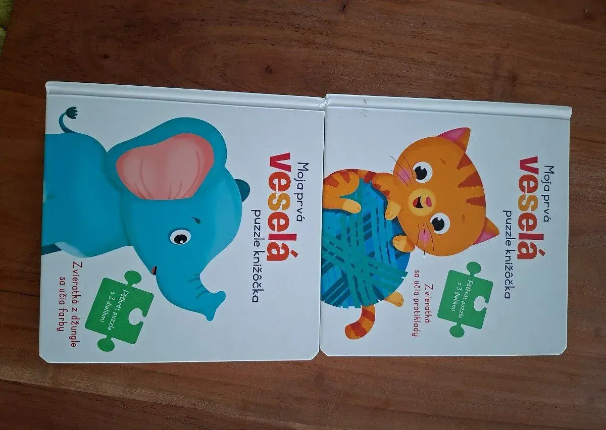 Knihy Moja prvá veselá puzzle knižôčka 2 ks