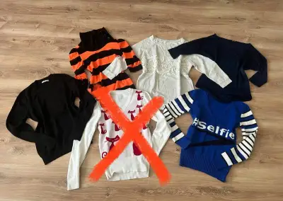 Svetre/svetríky 5 ks