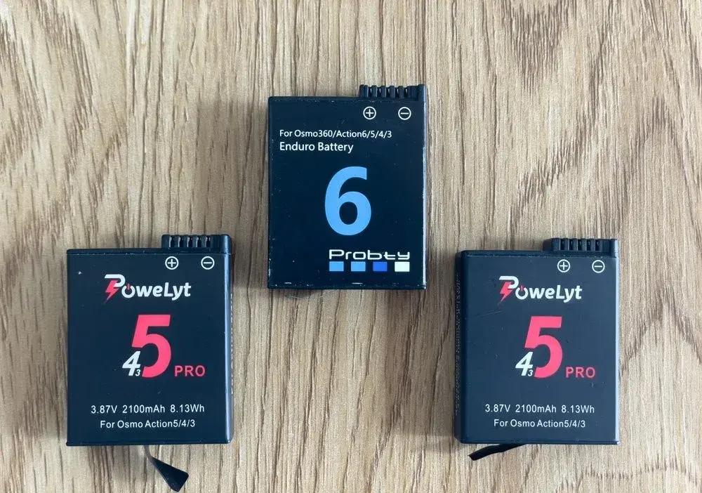 neoriginálne baterky pre DJI Action