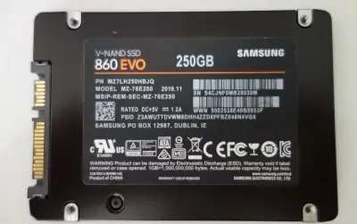 250GB SSD SAMSUNG 860 Evo 2.5" SATA
