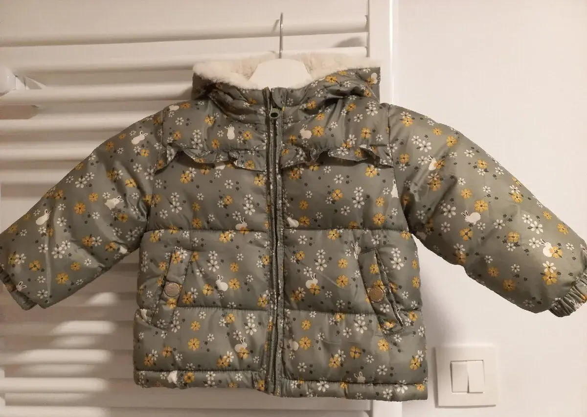 Zimná dievčenská bunda Mango (86)