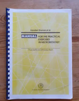 Manual for the practical exercises in microbiology