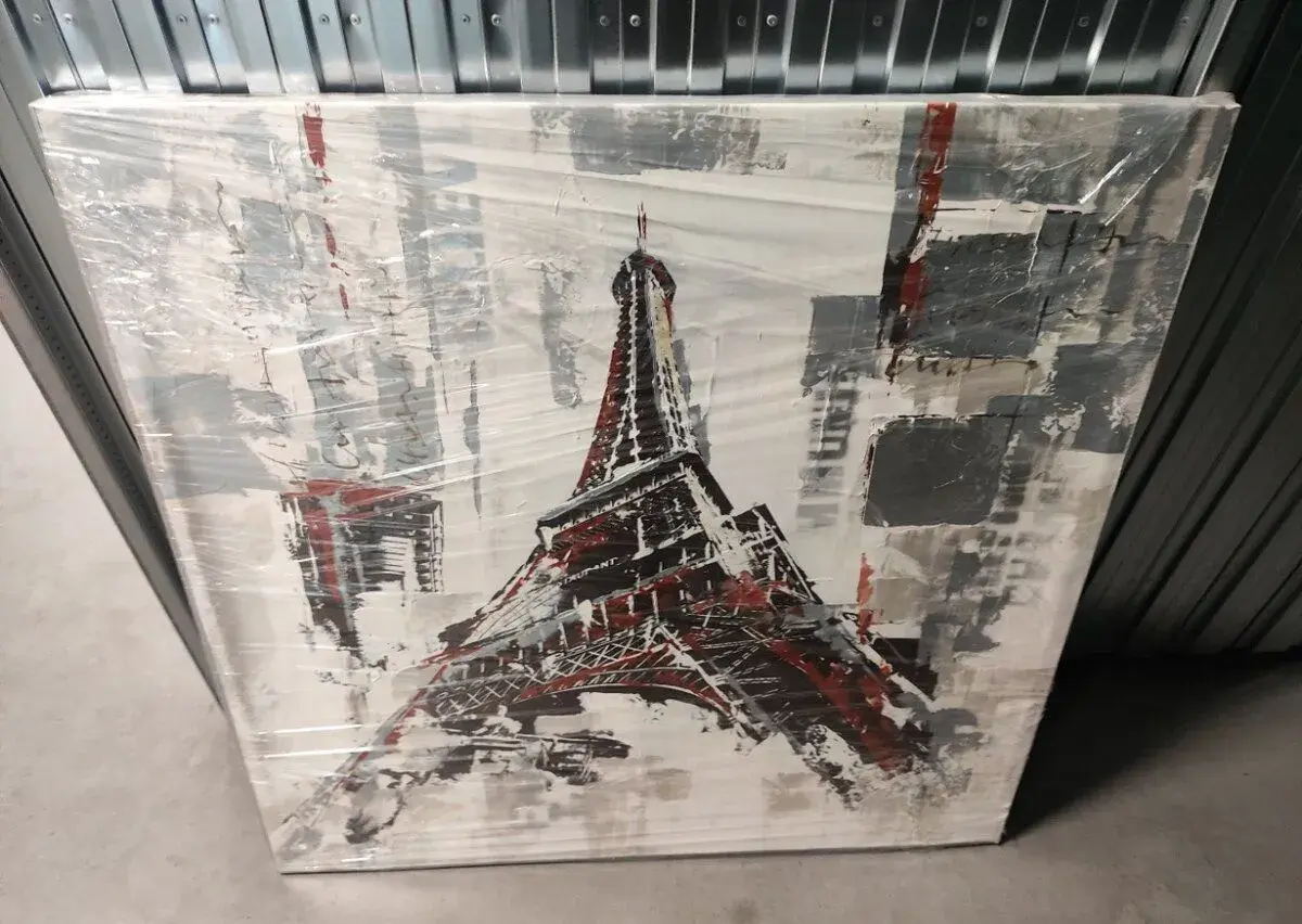 Obraz na plátne Paríž - Eiffelova veža 100x100 cm