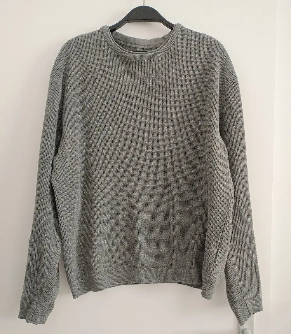 Pánsky sivý sveter (Pull&Bear)