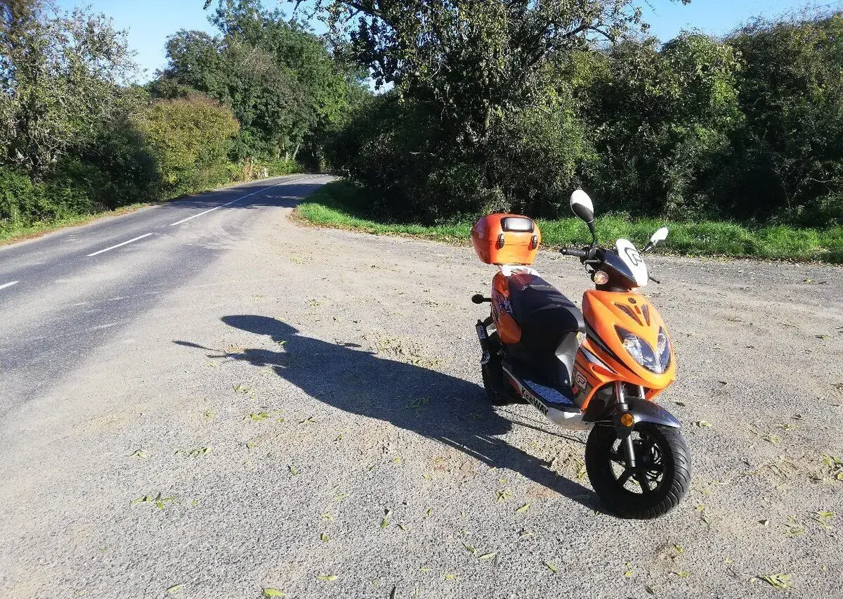 Keeway F-act 50ccm.