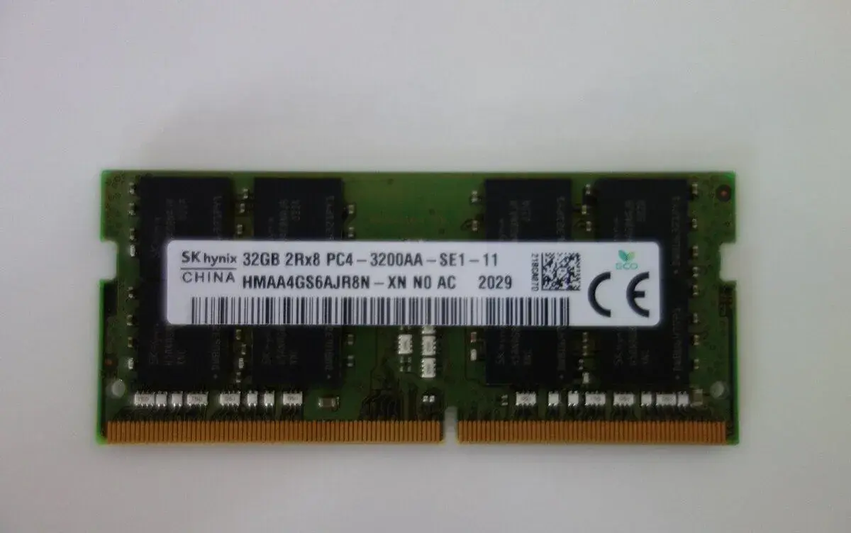 32GB DDR4 3200MHz RAM do notebooku