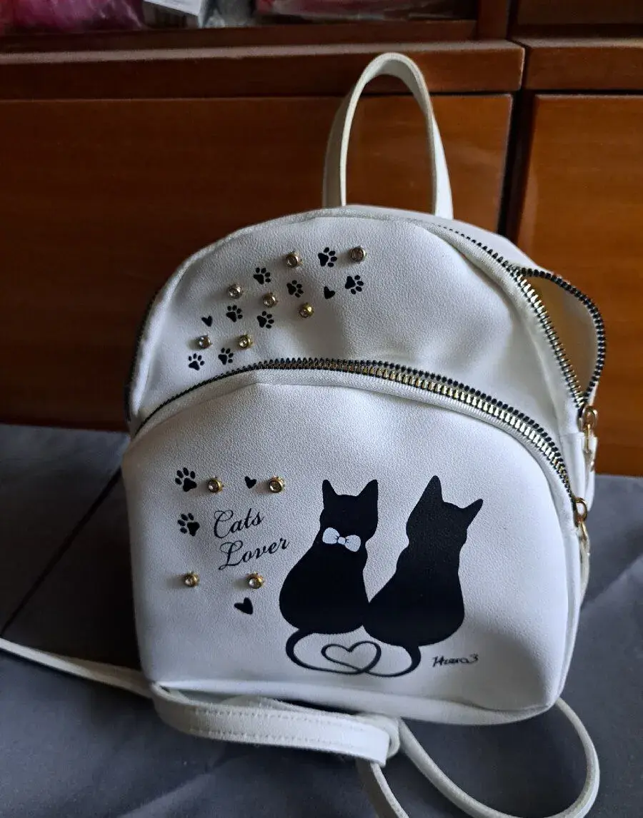 Štýlový ruksak s motívom mačiek (Cats Lover)