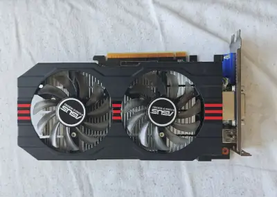 Grafická karta ASUS GTX750TI-OC-2GD5