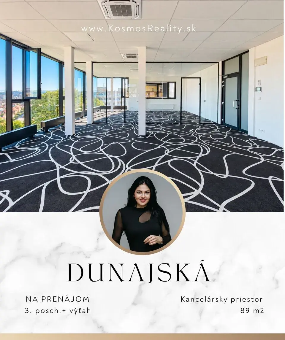 Reprezentatívny priestor, 89m2, Dunajská, Košice