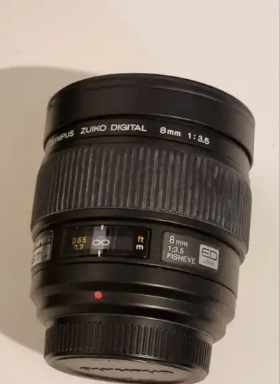 Olympus zuiko digital 8mm f/2.8 fisheye rybie oko