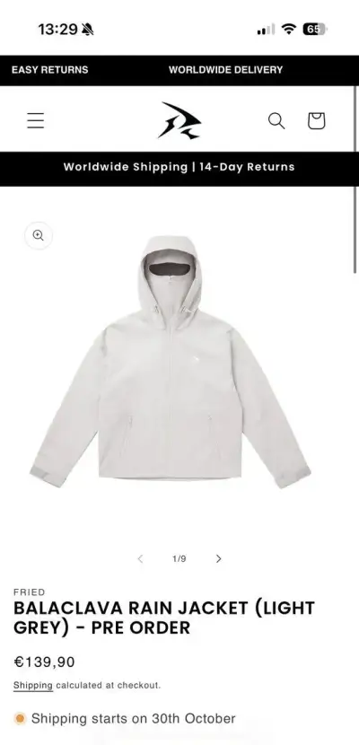 Windbreaker bunda