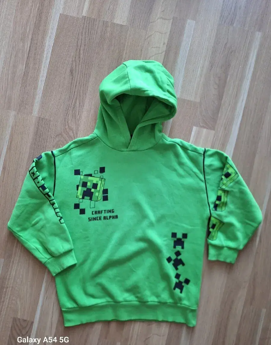 Mikina Minecraft, veľkosť 134/140