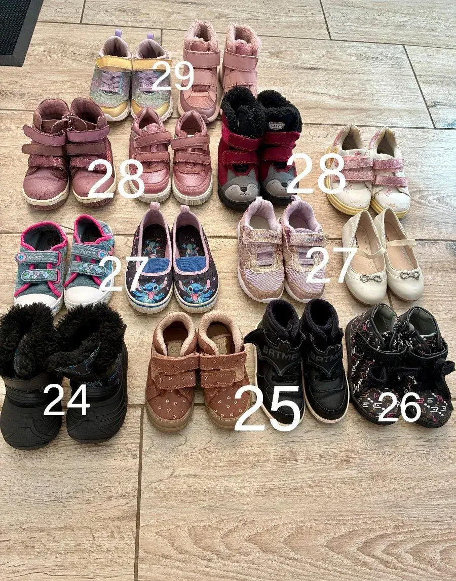 Detské topánky chlapec/dievča jeseň/zima vel. 24-29