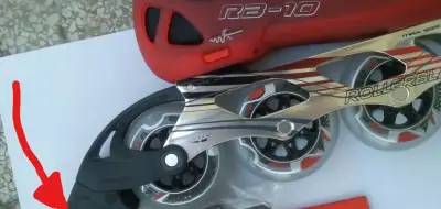 Brzdu Rollerblade stačí iba gumový diel,aj viac kusov