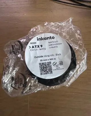 Armor ATX9 - špičková TTR páska na textil OUT živica