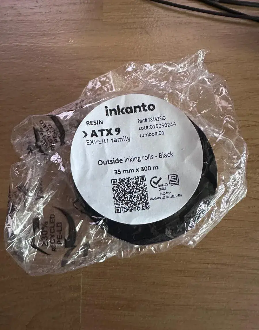 Armor ATX9 - špičková TTR páska na textil OUT živica