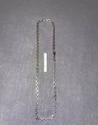 Strieborná retiazka pilka 55 cm