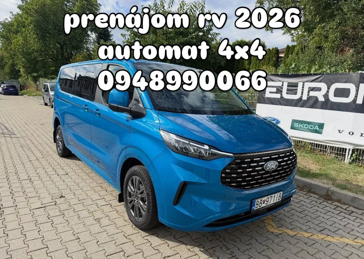 Ford Tranzit Custom 8 miestny