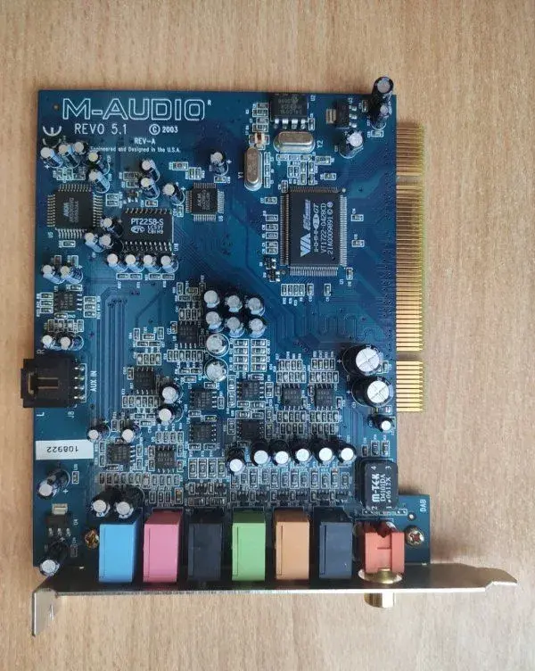Profi zvukovú kartu M-Audio Revolution 5.1