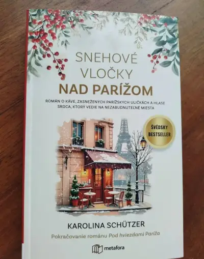 Vianočné vločky nad Parížom