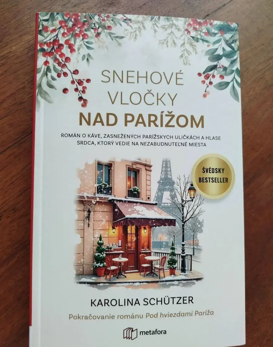 Vianočné vločky nad Parížom