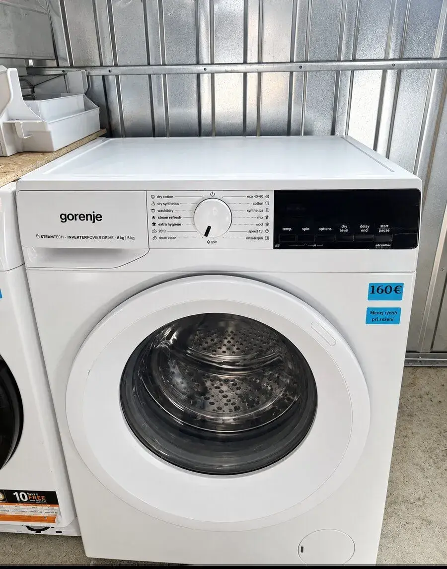 🔷️ P + S Gorenje SteamTech 8/5kg 1400