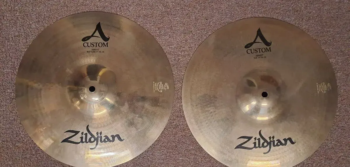 Zildjian A custom hihat 14"