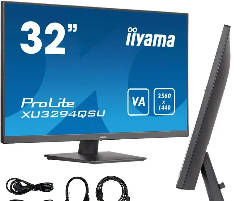 iiyama ProLite XU3294QSU – 32″ QHD monitor, stav