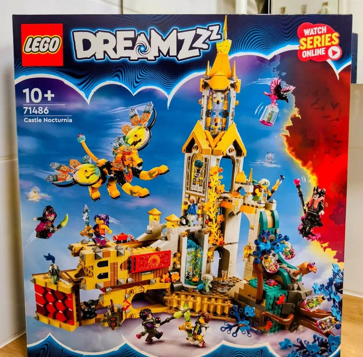 ✨LEGO 71486-Hrad Nocturnia,NOVÝ,ZAPEČATENÝ - 3 hrady v 1