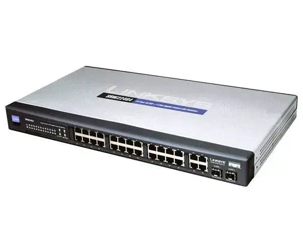 rackmount switch Cisco Linksys SRW224G4