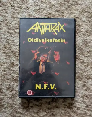 DVD Anthrax -Oidivnkufesin