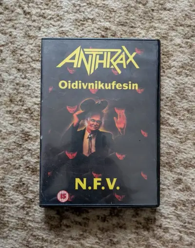 DVD Anthrax -Oidivnkufesin