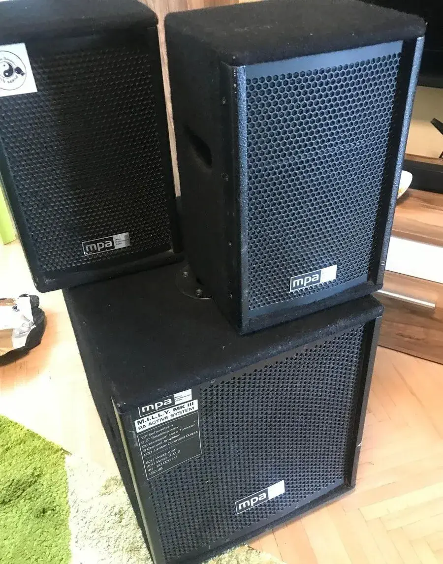 Subwoofer M.I.L.L.Y. III PA AKTIVNY system