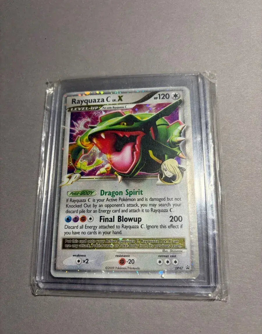 Pokemon karta Rayquaza