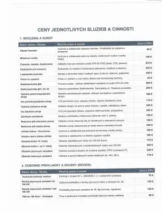Kurz školenie vyhláška doklad o absolvovaní