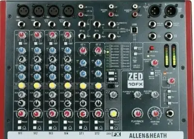 Allen & Heath ZED-10FX Analógový mixpult