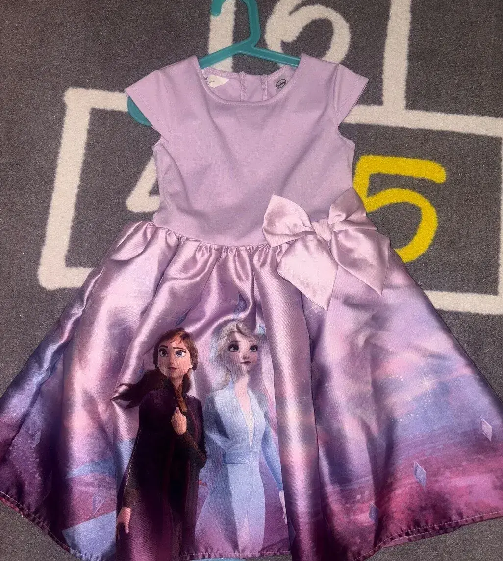 Šaty Frozen s ozdobnou mašlou H&M v.122/128