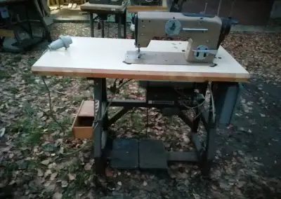 Textima el. odsrih, zdvih päťky, poloha ihly
