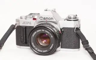 Canon AV-1, FD 50mm/1,8