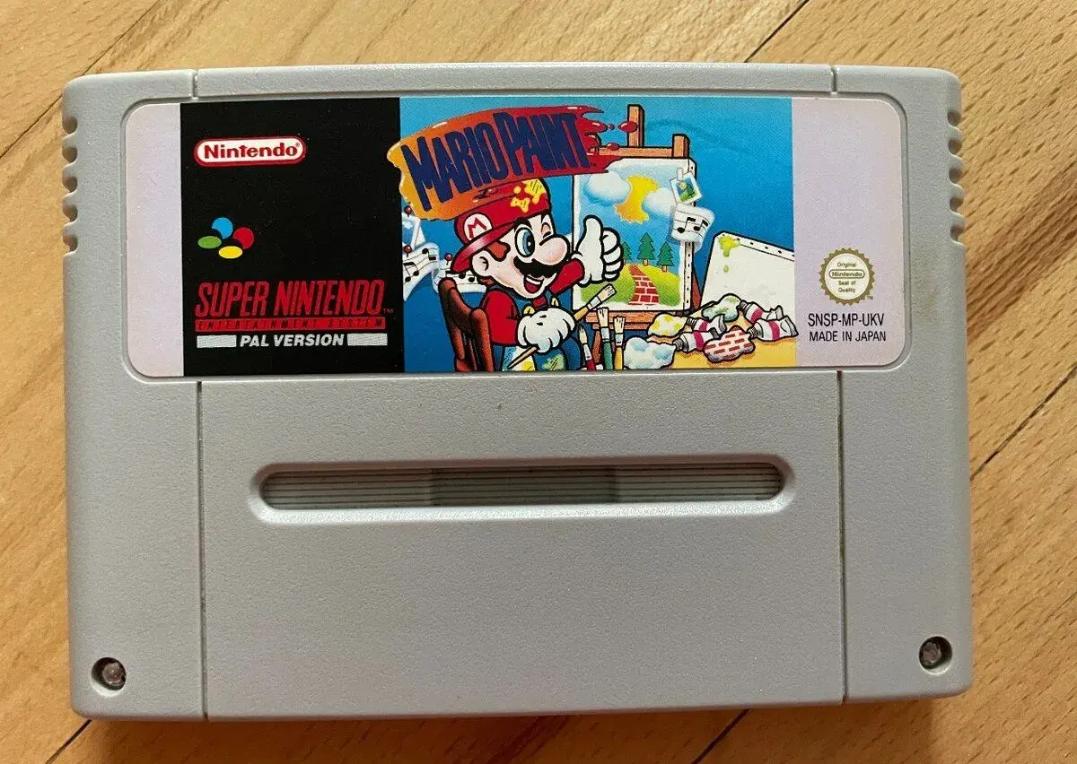 MARIO PAINT - SNES