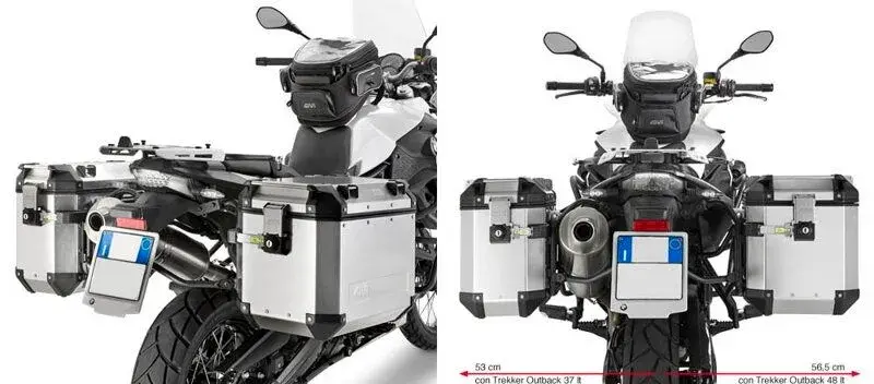 Bočné nosiče kufrov GIVI PL5103CAM, nové, zabalené